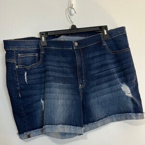 Wallflower Blue Denim Shorts Casual Style size 24
